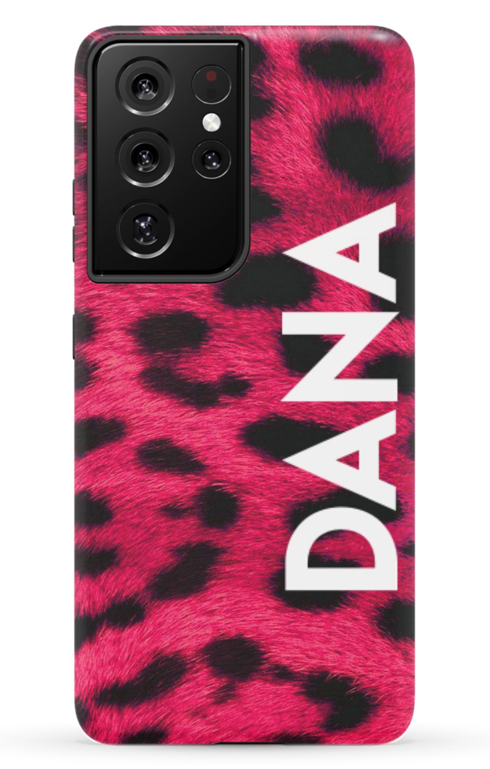 Personalized Pink Leopard Phone Case