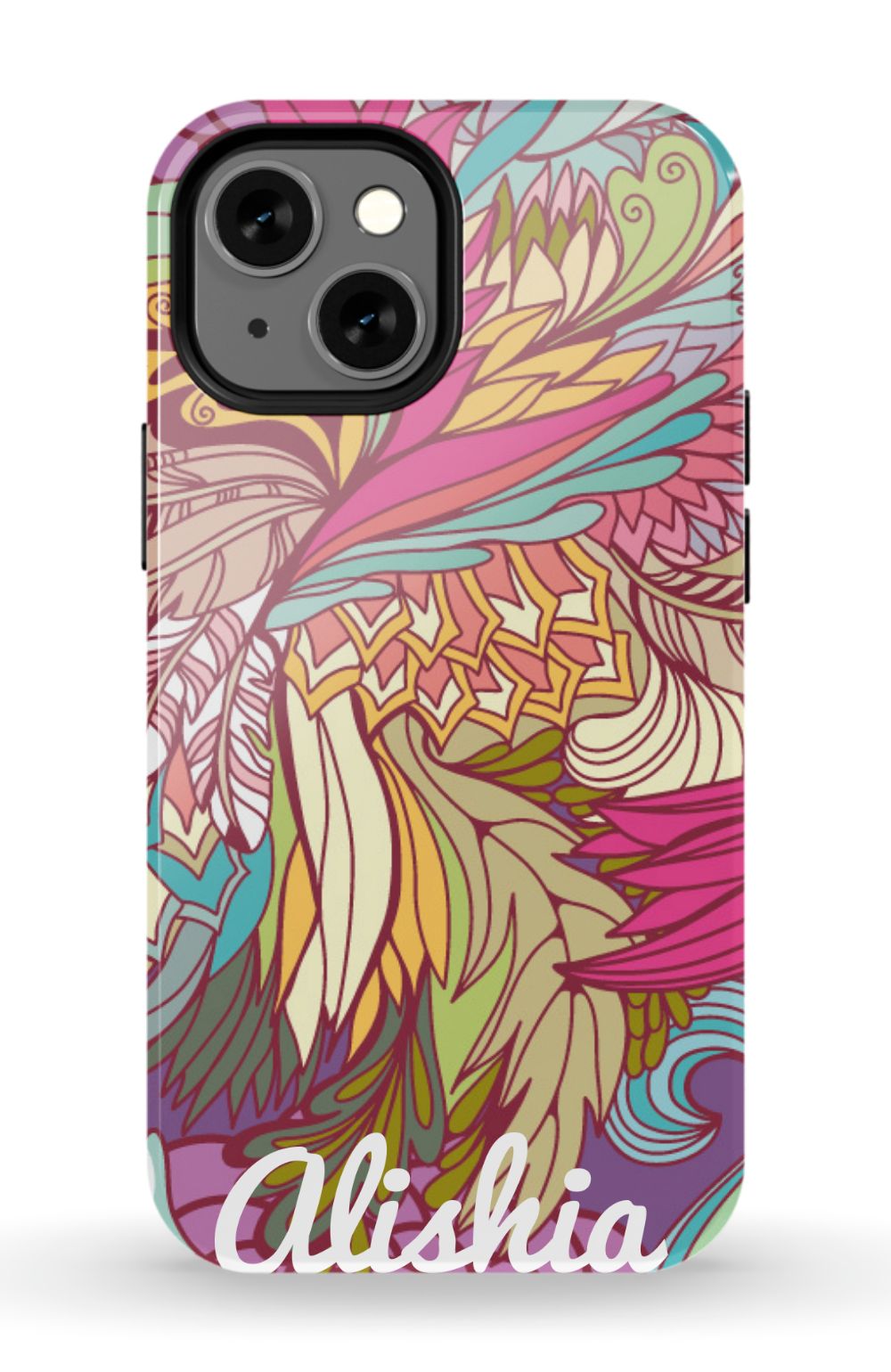 Personalized Floral Phone Case