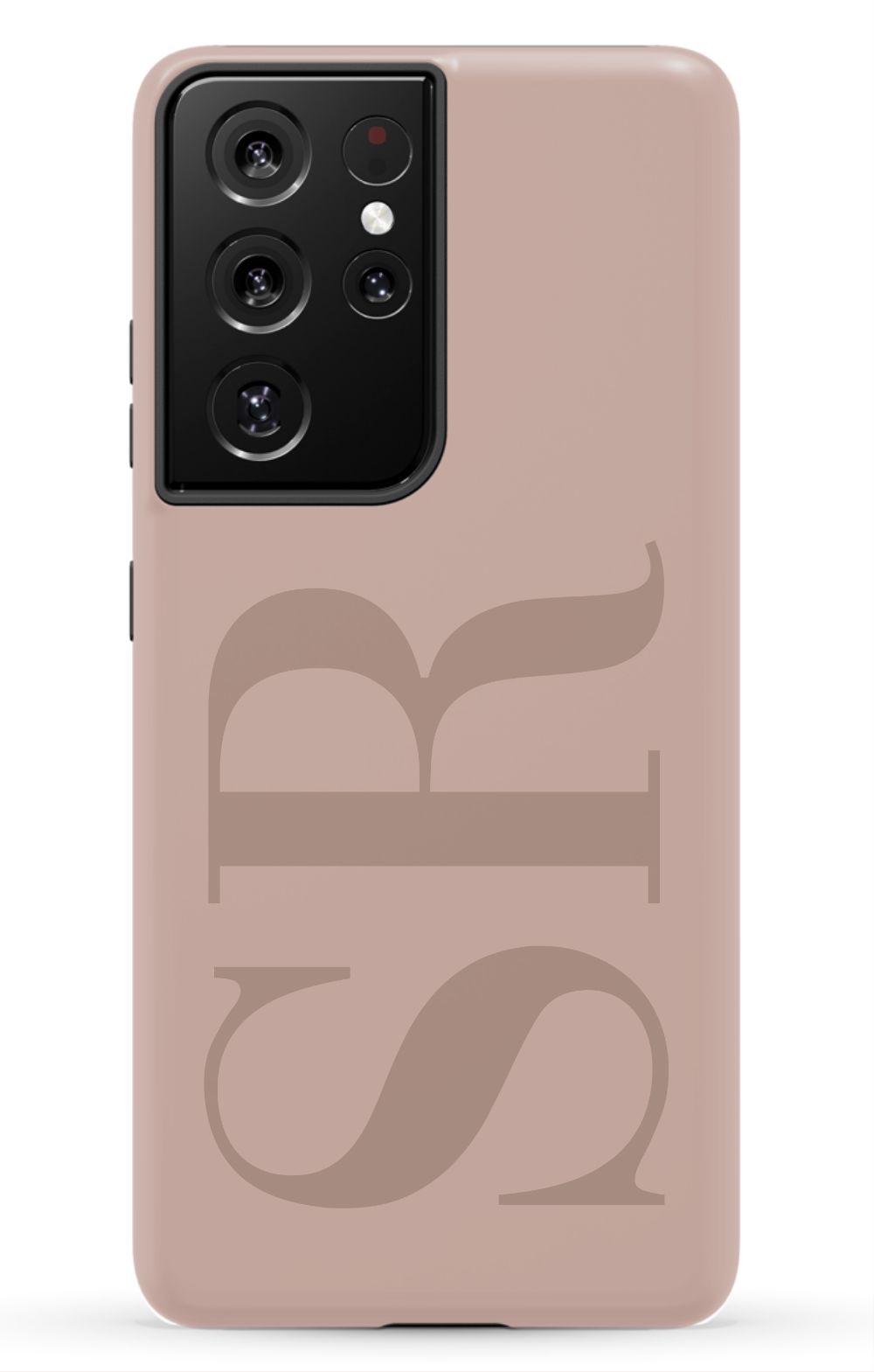 Custom Initials Personalized Nude Phone Case