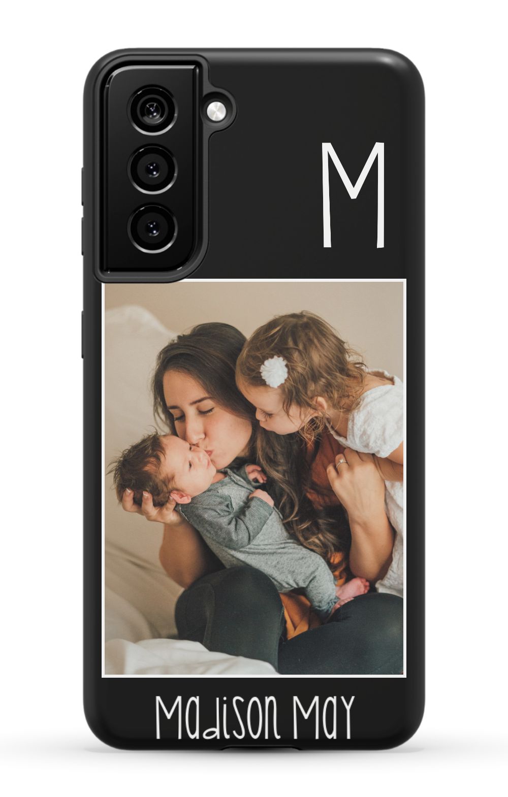 Personalized Photo with Initial Phone Case
