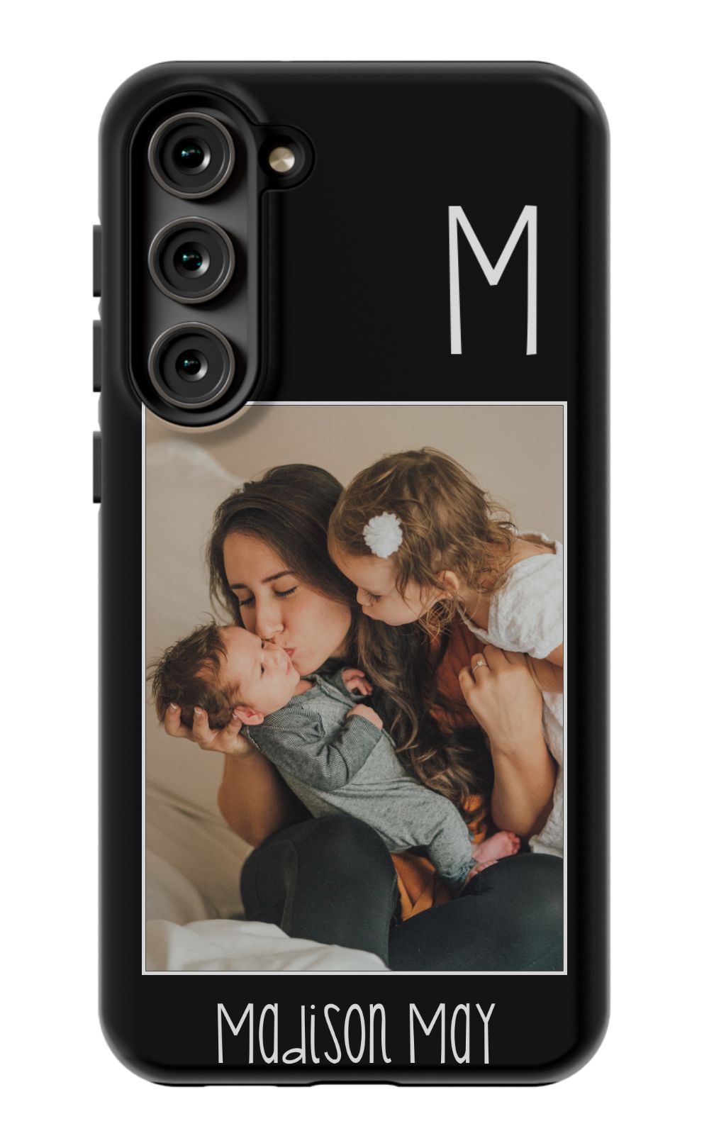 Personalized Photo with Initial Phone Case
