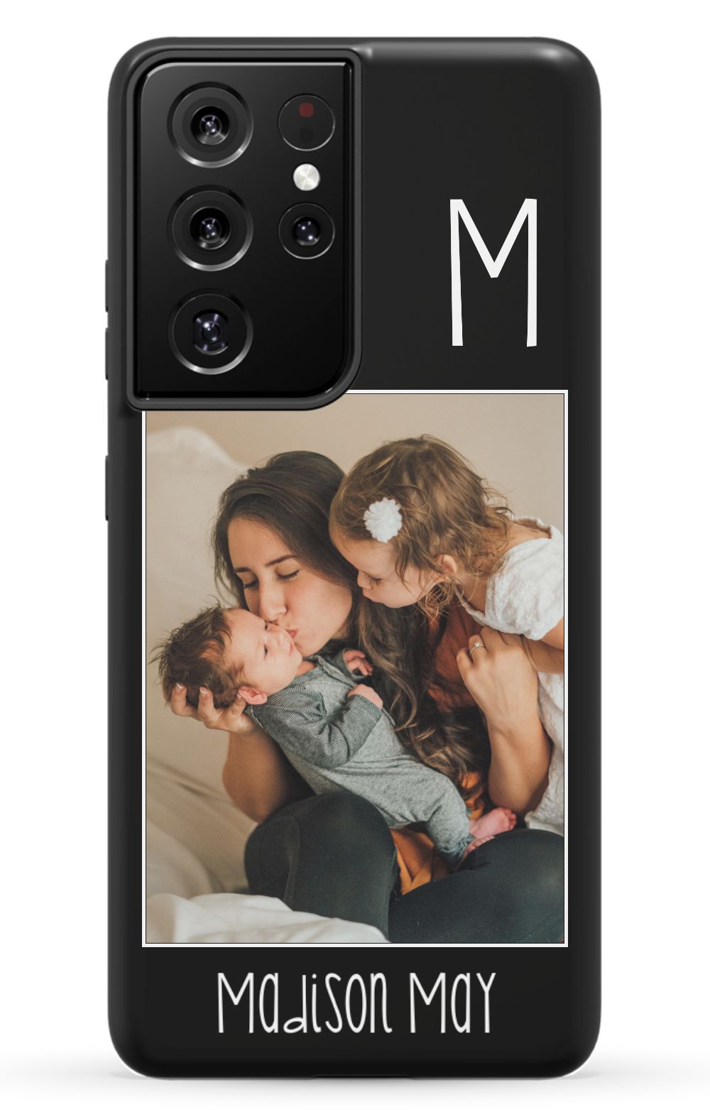 Personalized Photo with Initial Phone Case