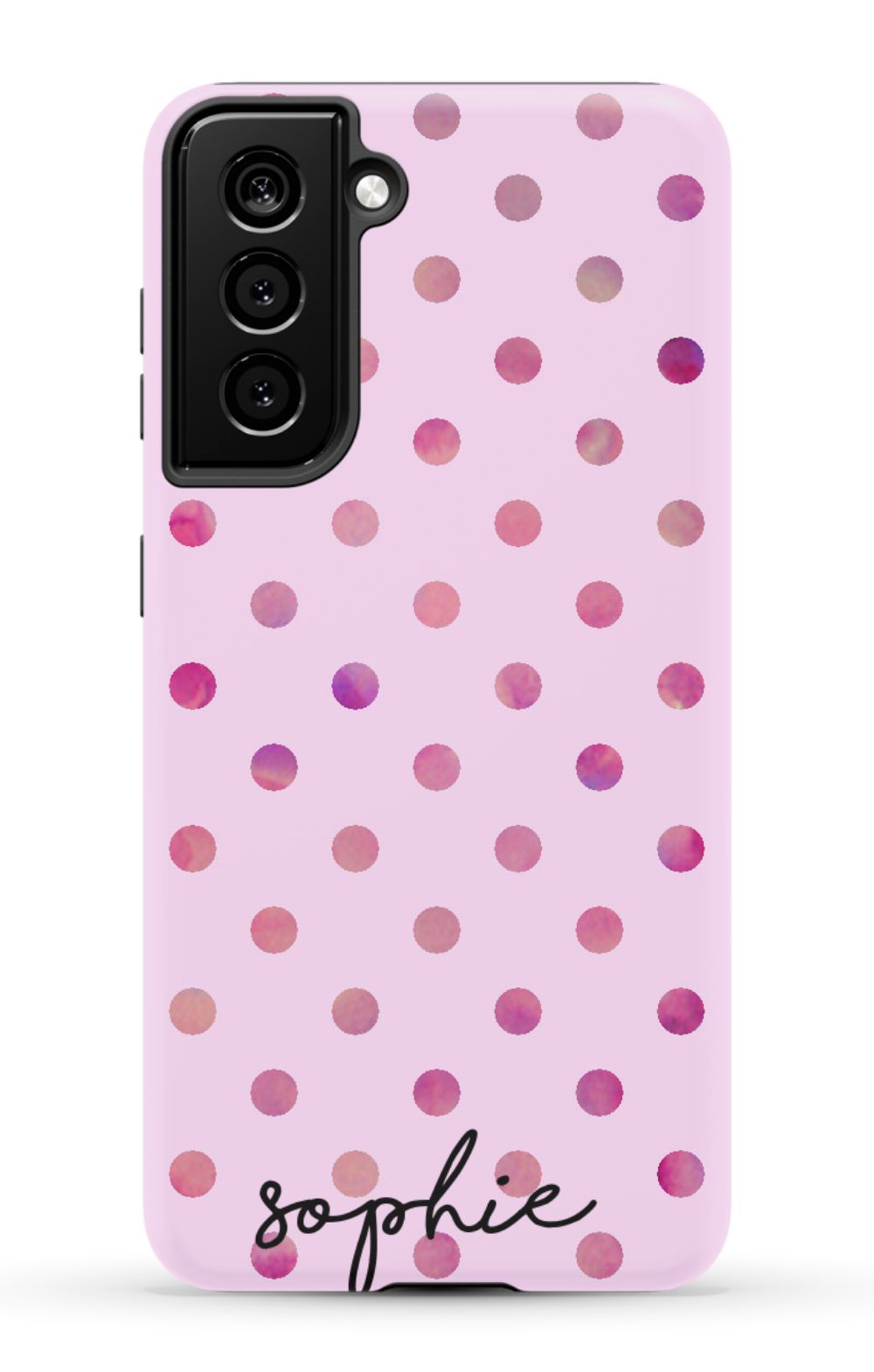 Personalized Colorful Polka Phone Case