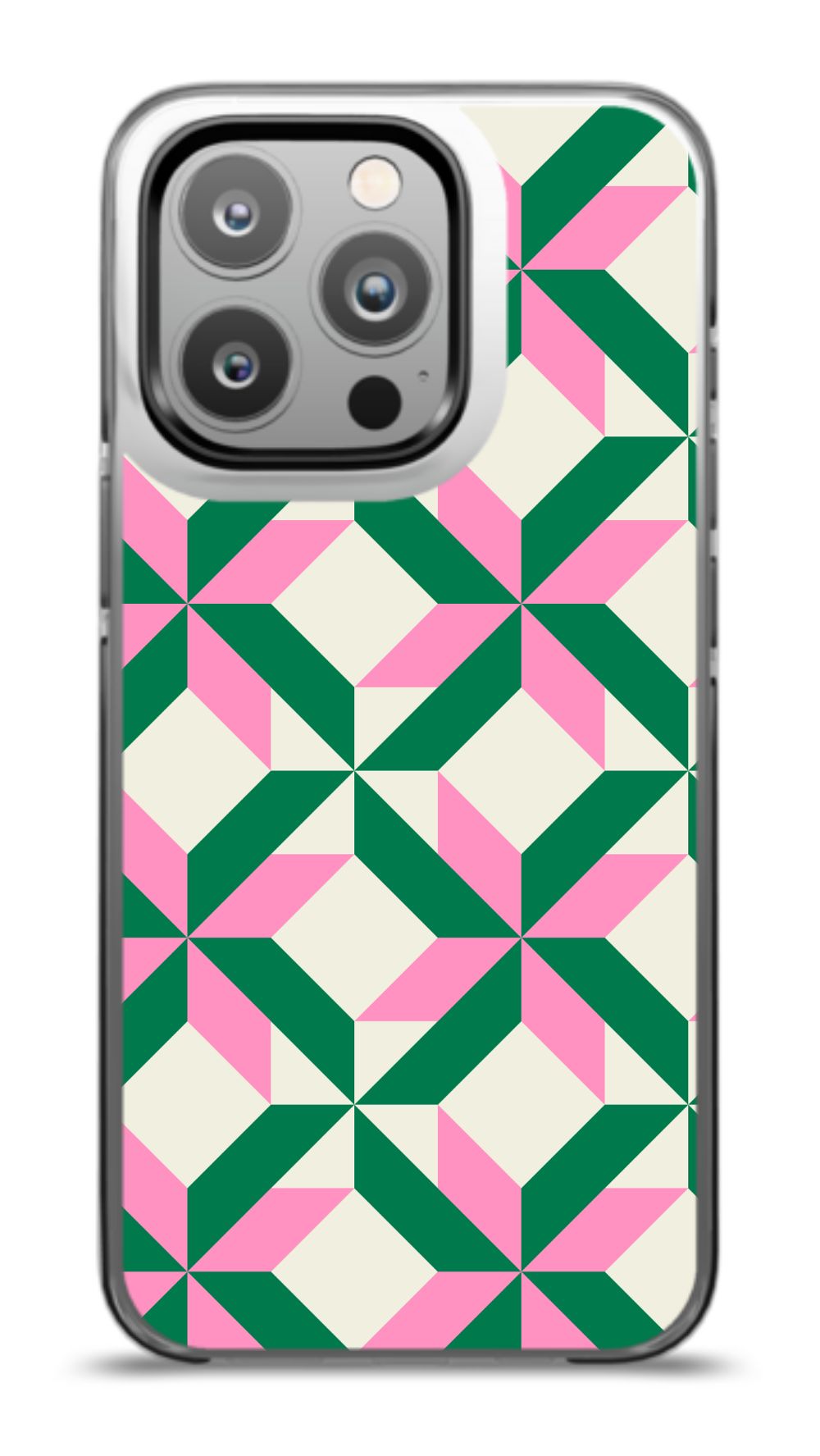 Geometric Blossom Phone Case