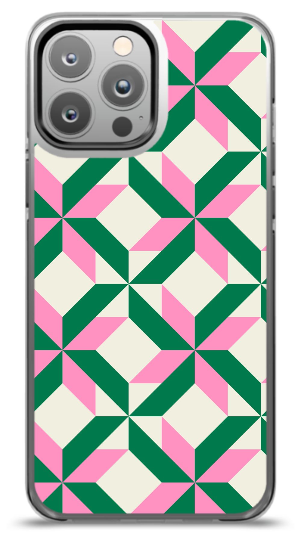 Geometric Blossom Phone Case