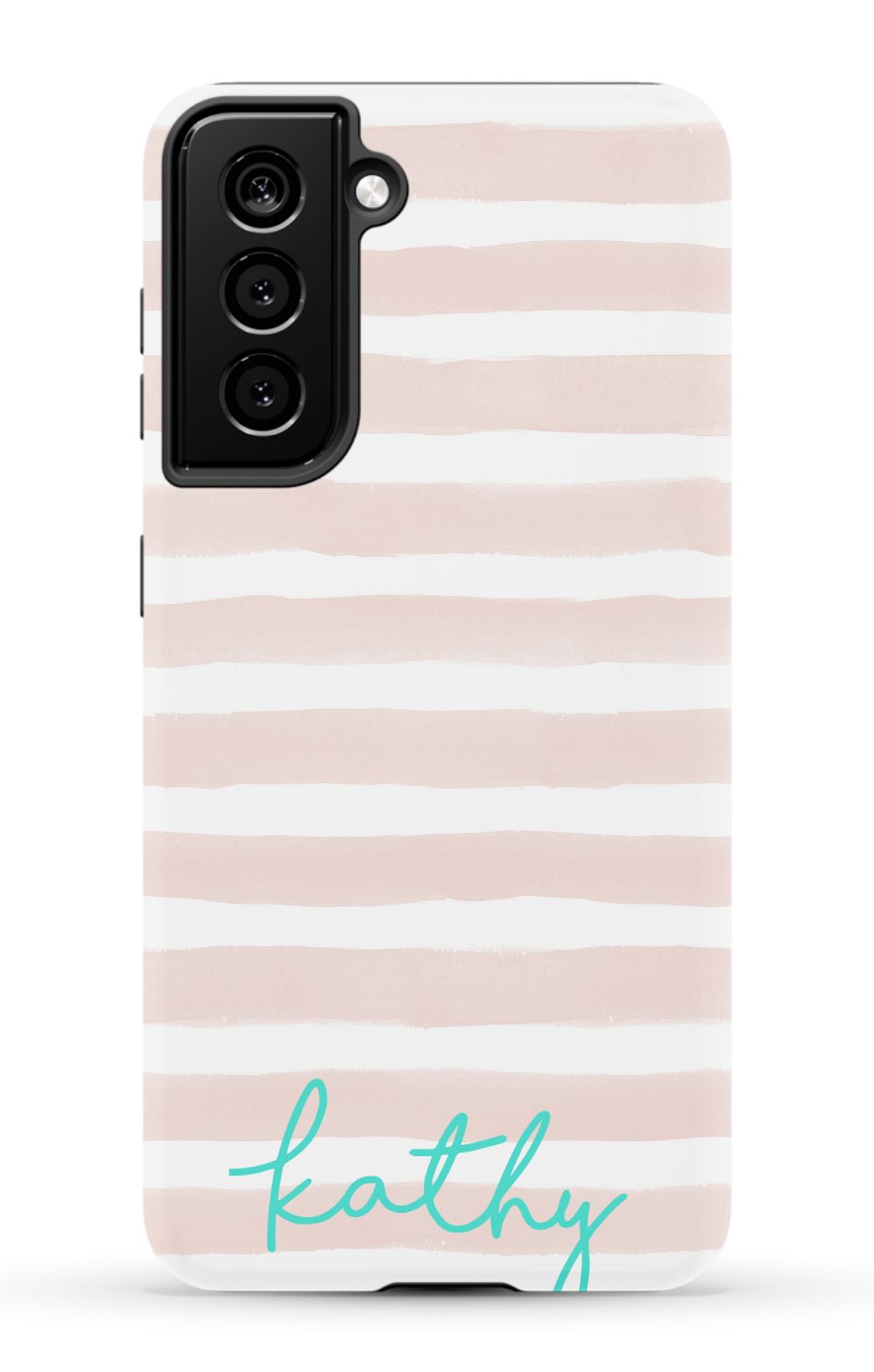 Personalized Pink Watercolor Phone Case