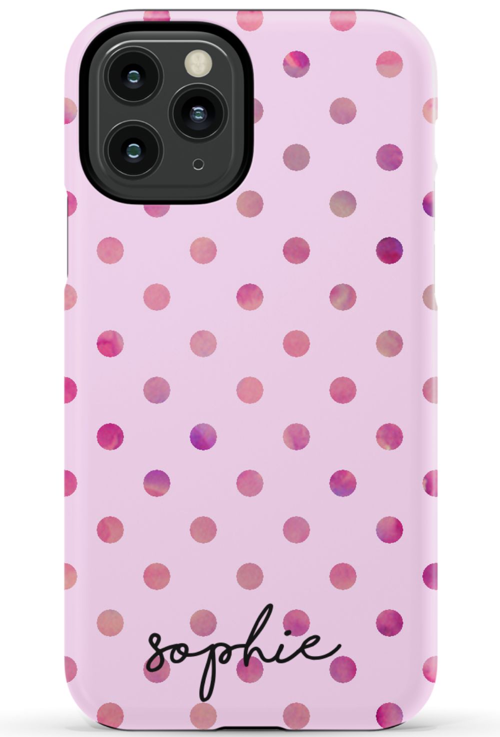 Personalized Colorful Polka Phone Case