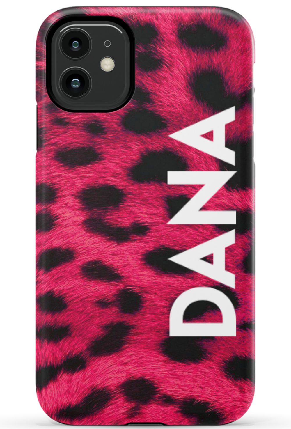 Personalized Pink Leopard Phone Case