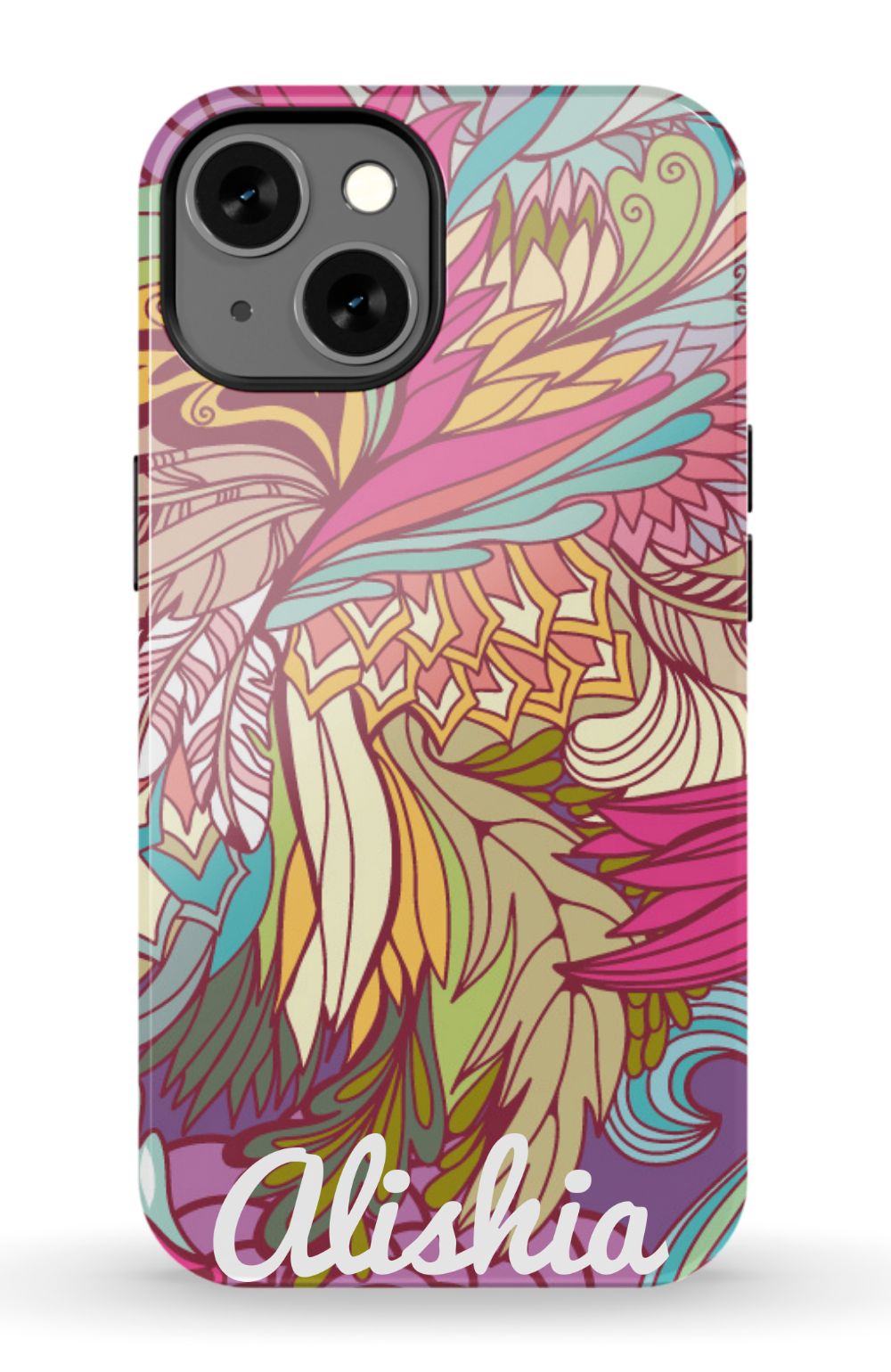 Personalized Floral Phone Case