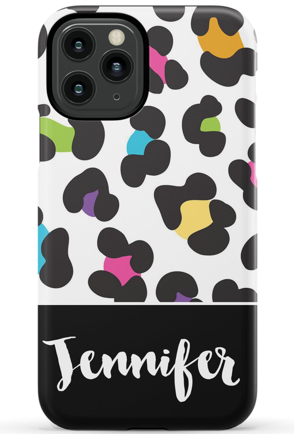 Personalized Colorful Leopard Phone Case