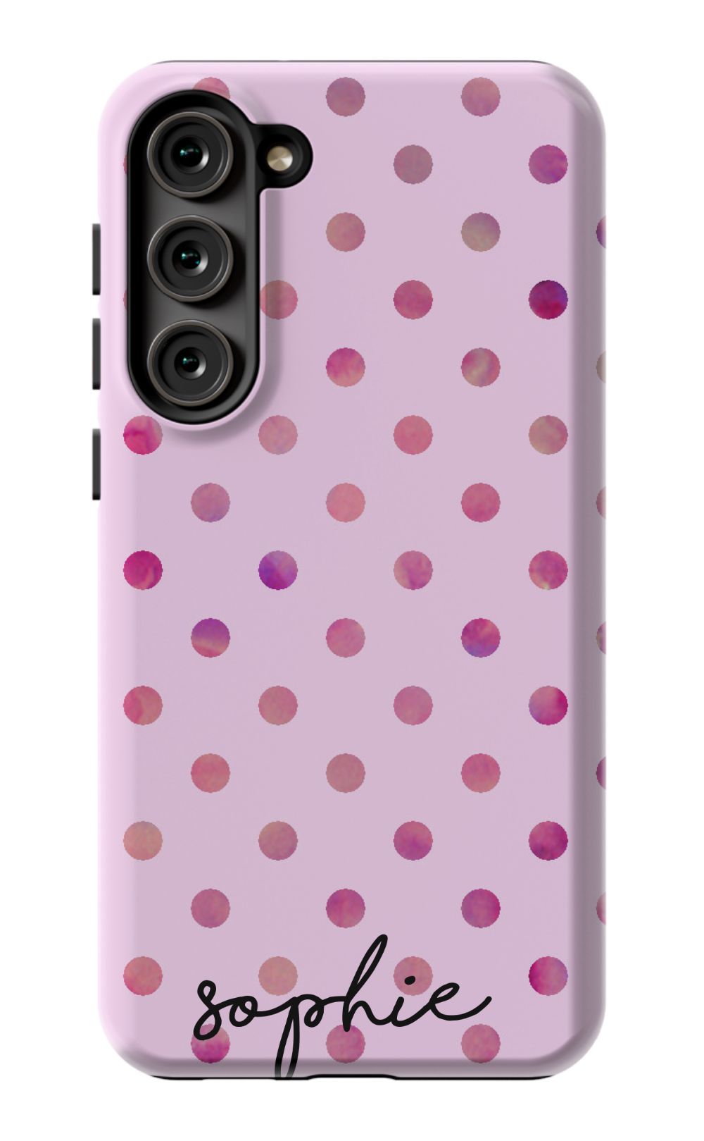 Personalized Colorful Polka Phone Case