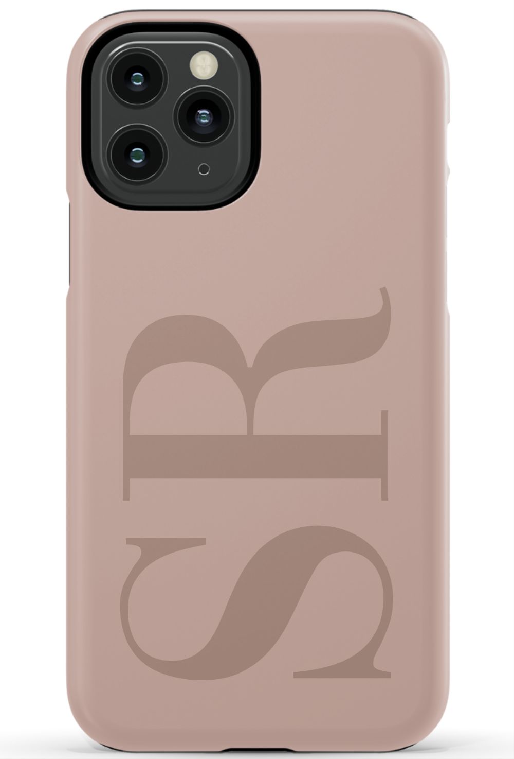 Custom Initials Personalized Nude Phone Case