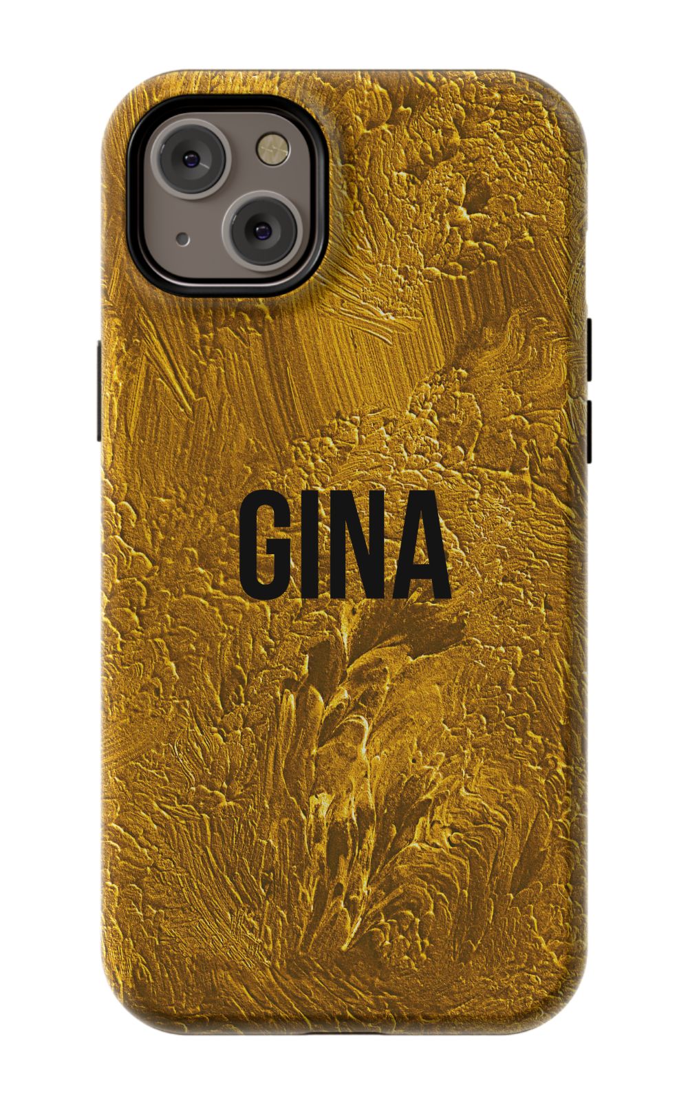 Personalized Gold Foil Phone Case