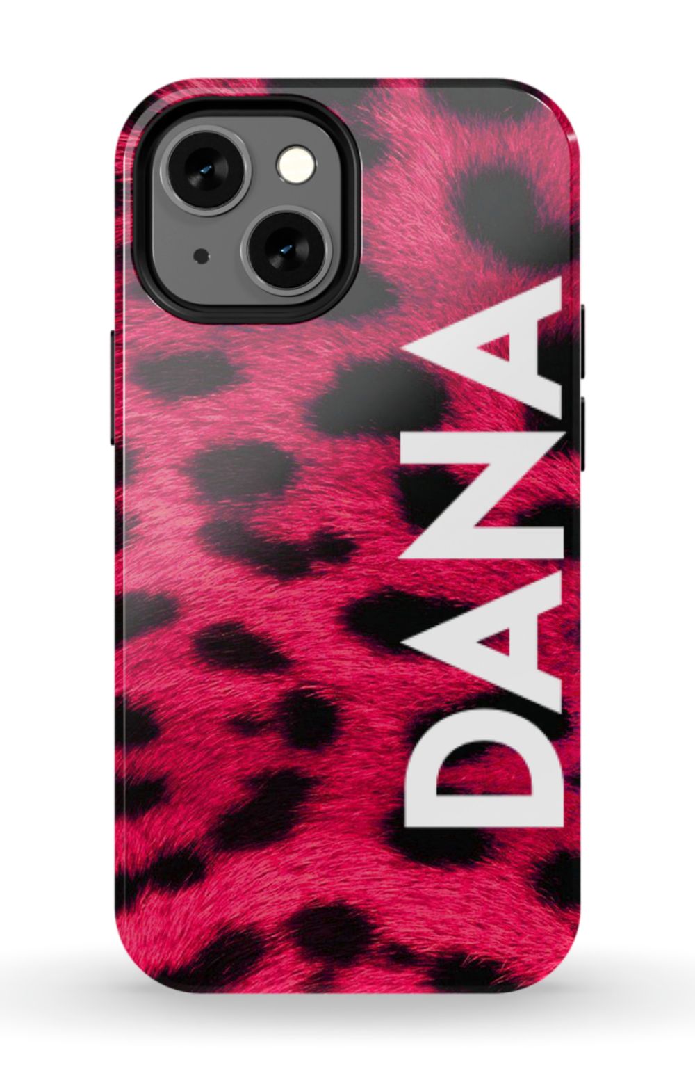 Personalized Pink Leopard Phone Case