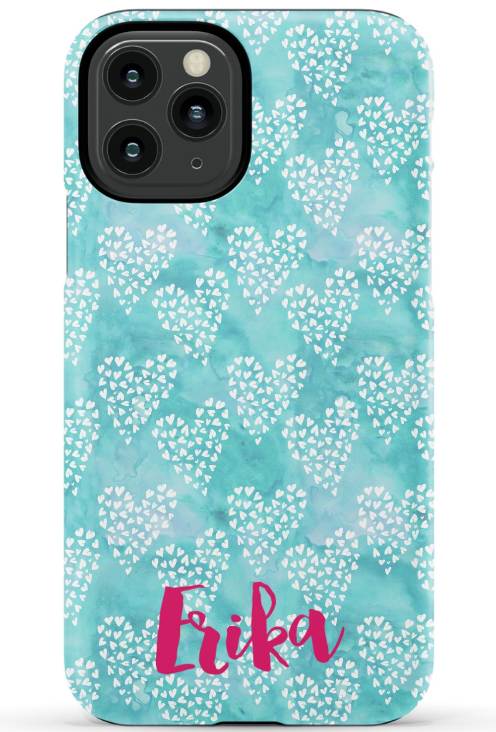 Personalized Hearts Phone Case