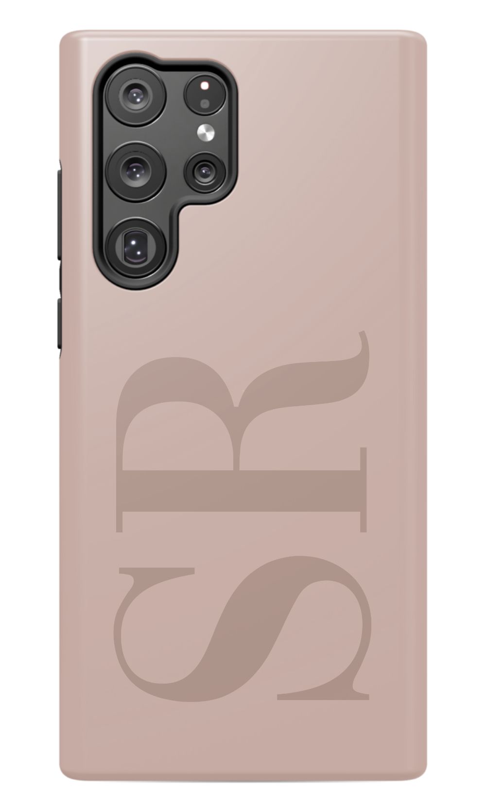 Custom Initials Personalized Nude Phone Case