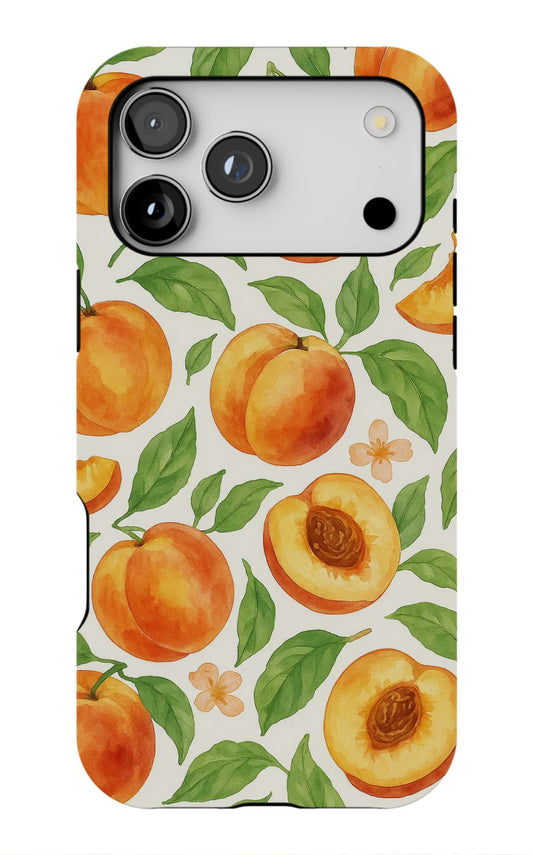 Peach Aesthetic iPhone Case