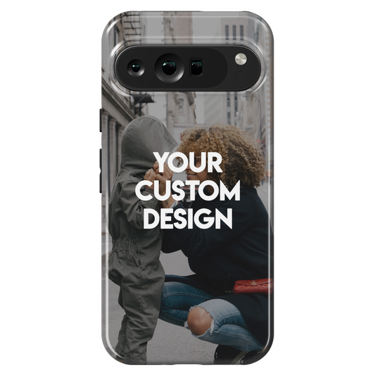 Custom Google Pixel case with personalized photo design - fits all Pixel models