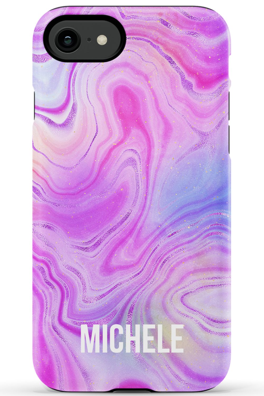 Personalized Pink Neon Emerald Phone Case