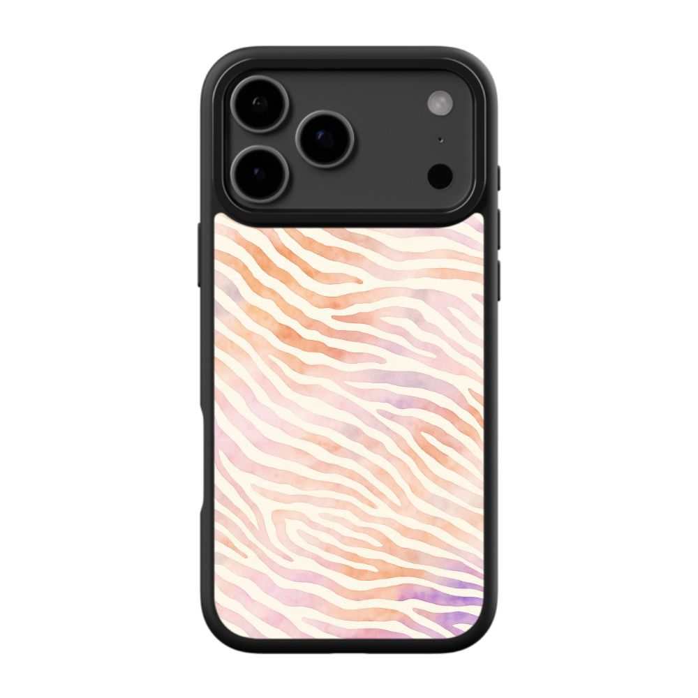 Chic Watercolor Zebra Phone Case