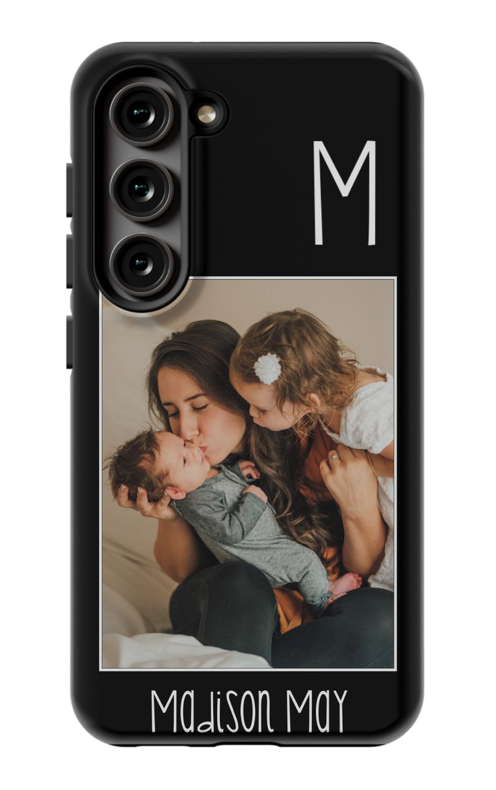 Personalized Photo with Initial Phone Case