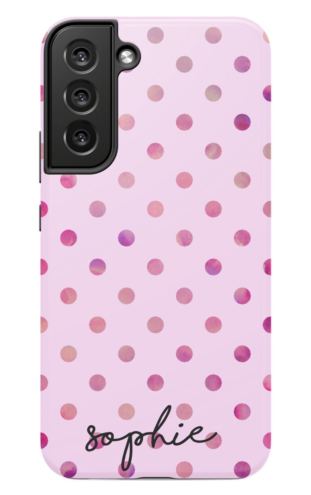 Personalized Colorful Polka Phone Case