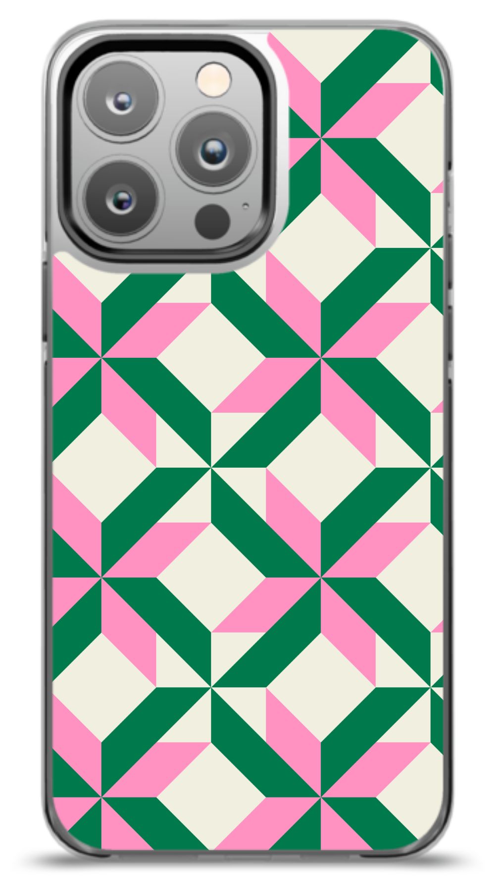 Geometric Blossom Phone Case