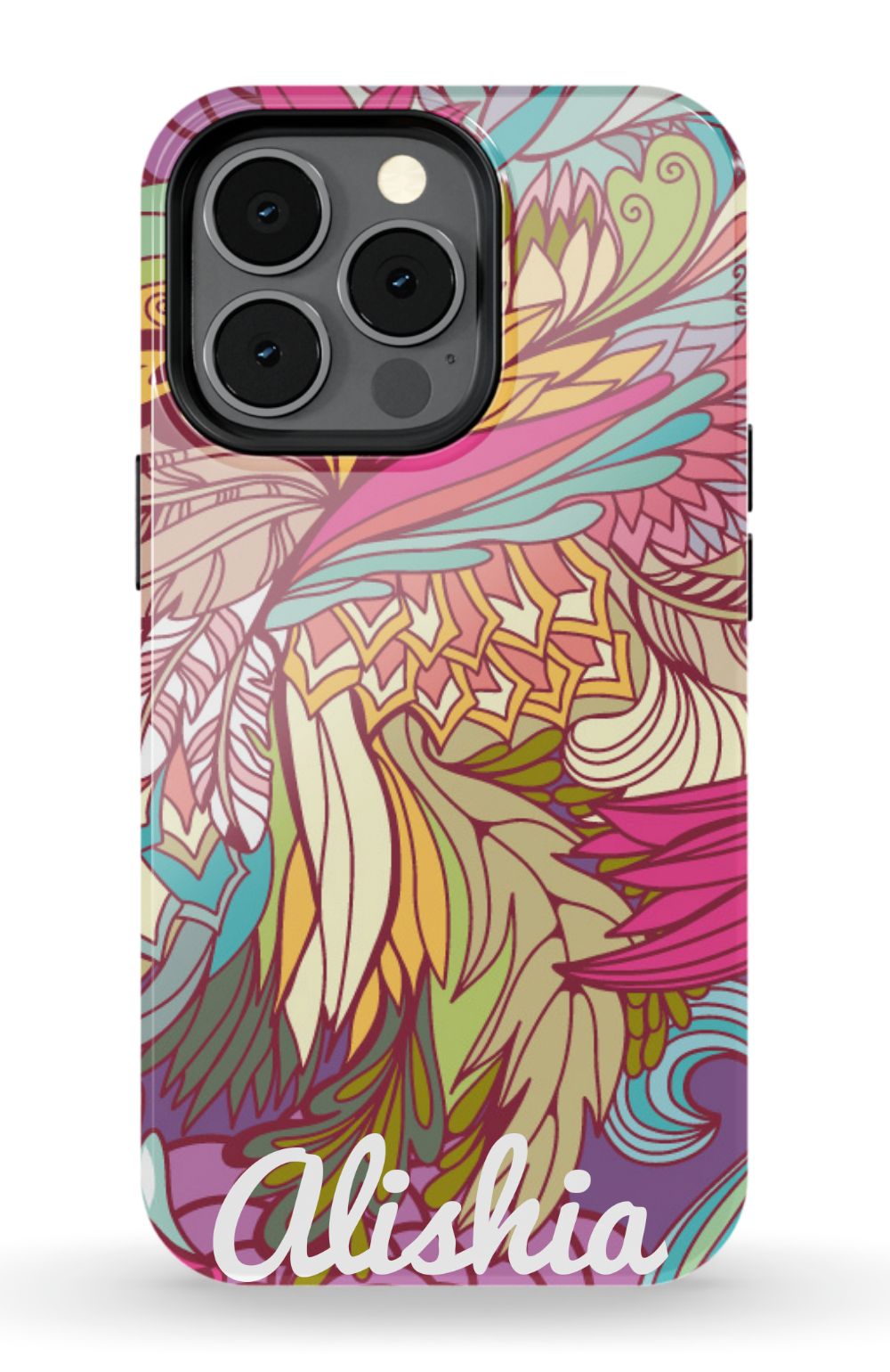 Personalized Floral Phone Case