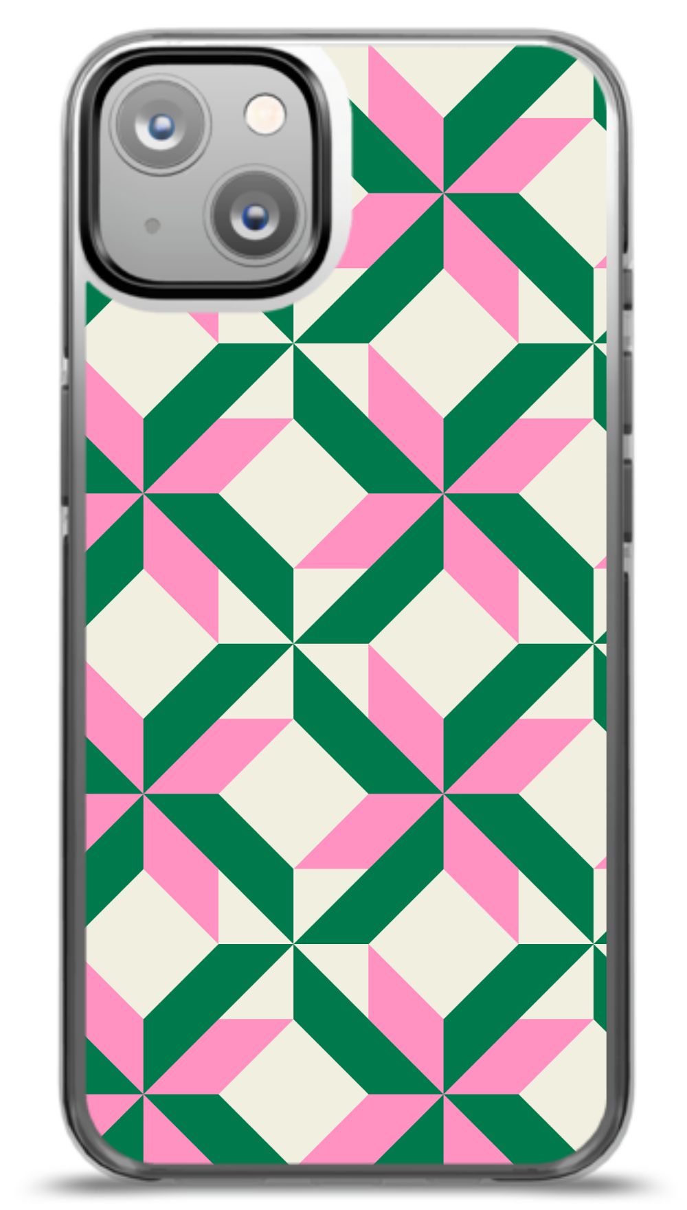 Geometric Blossom Phone Case