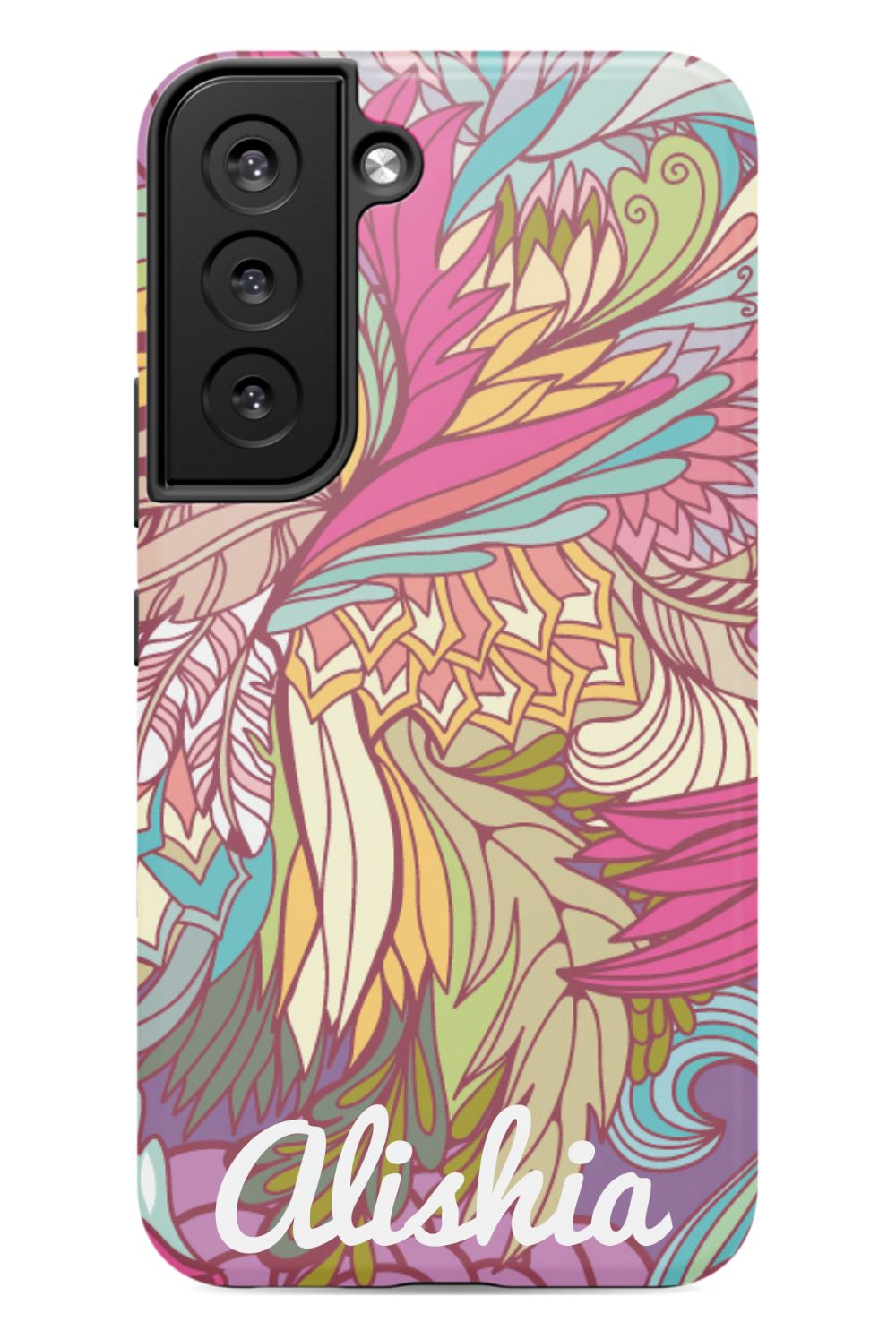 Personalized Floral Phone Case