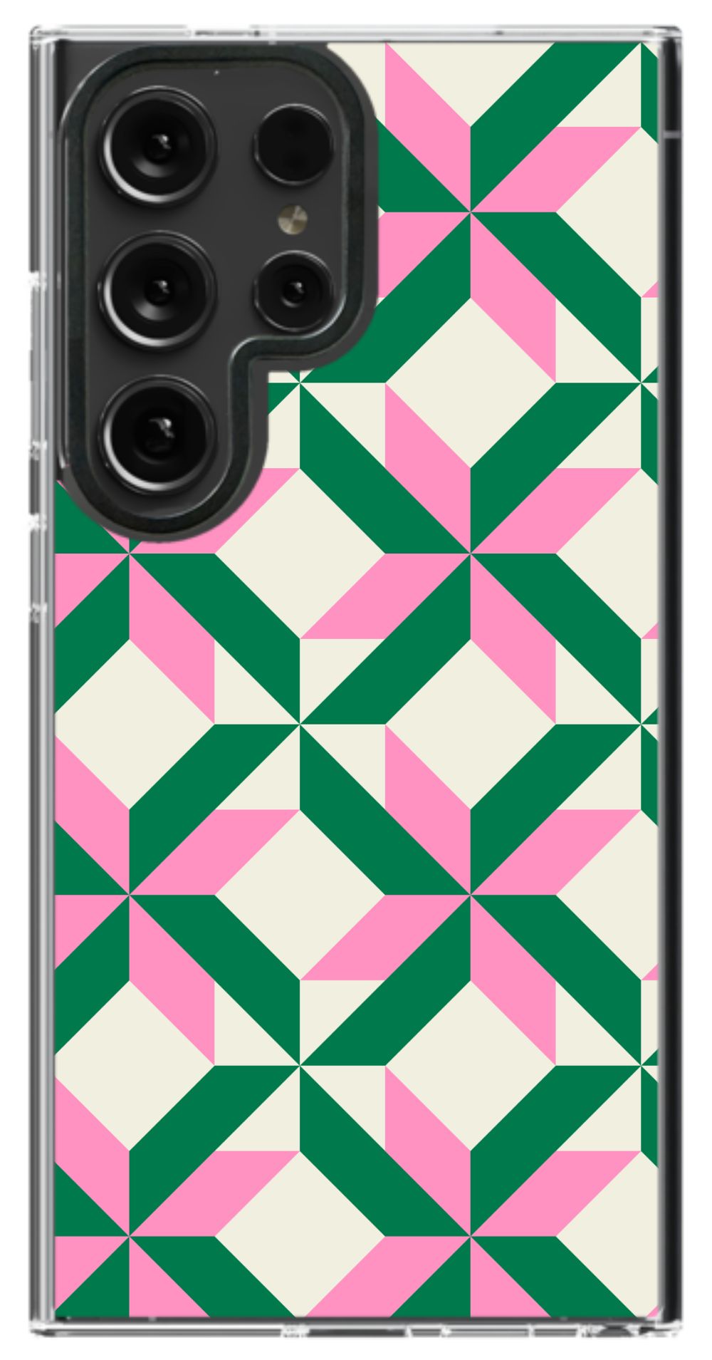 Geometric Blossom Phone Case