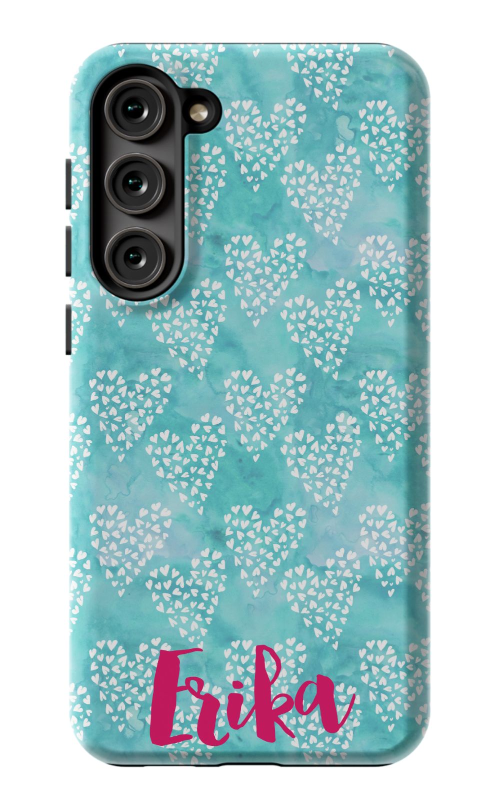 Personalized Hearts Phone Case