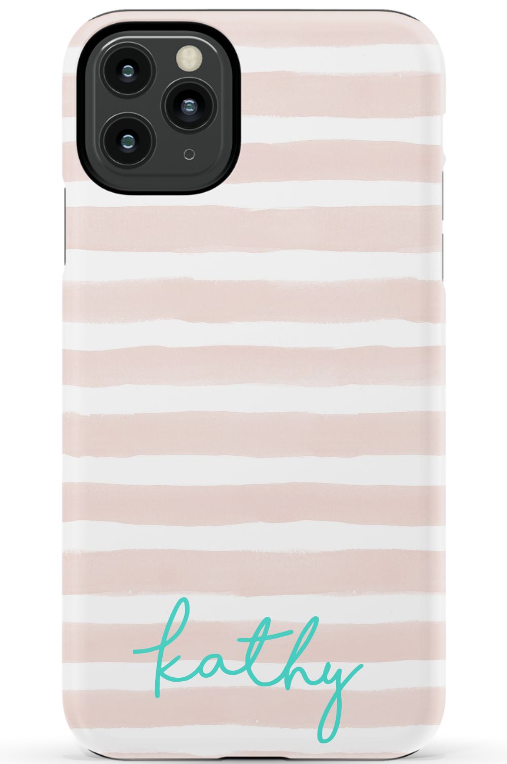 Personalized Pink Watercolor Phone Case
