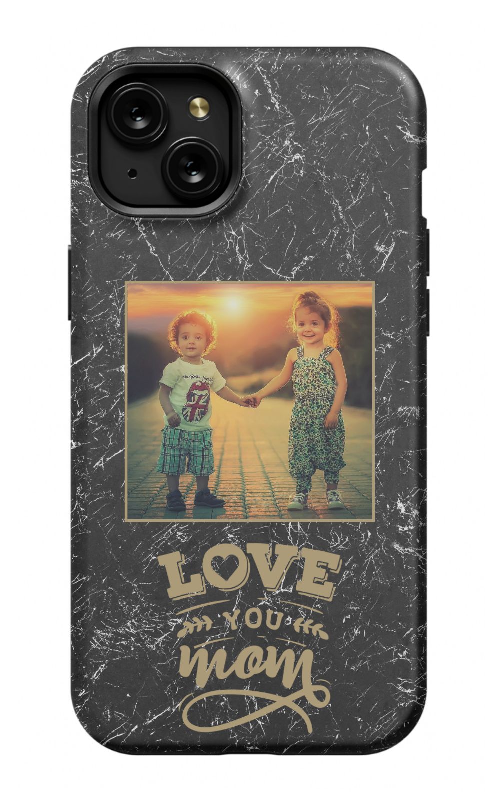 Love You Mom Photo Phone Case