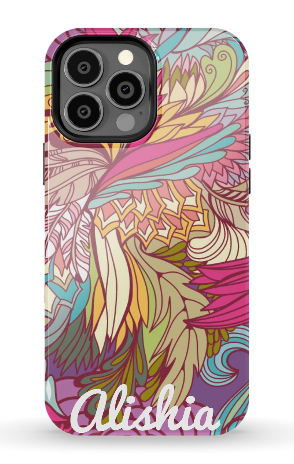 Personalized Floral Phone Case