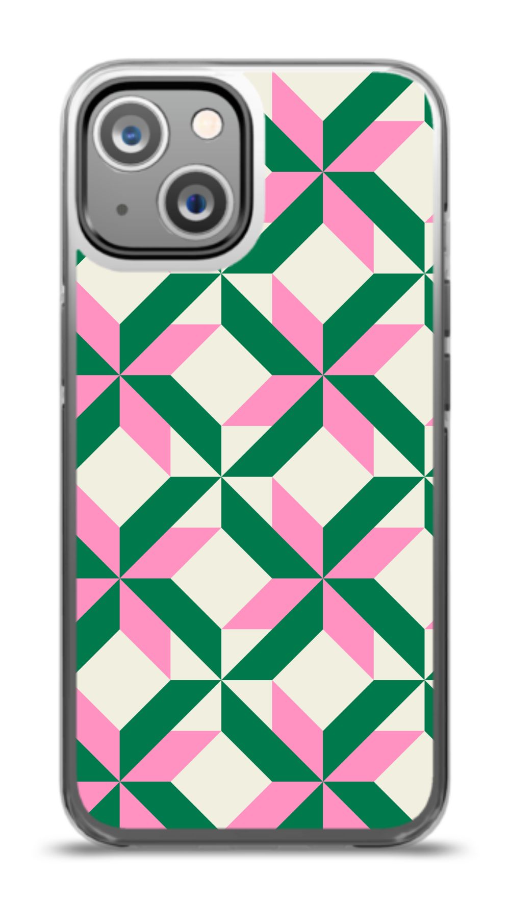 Geometric Blossom Phone Case
