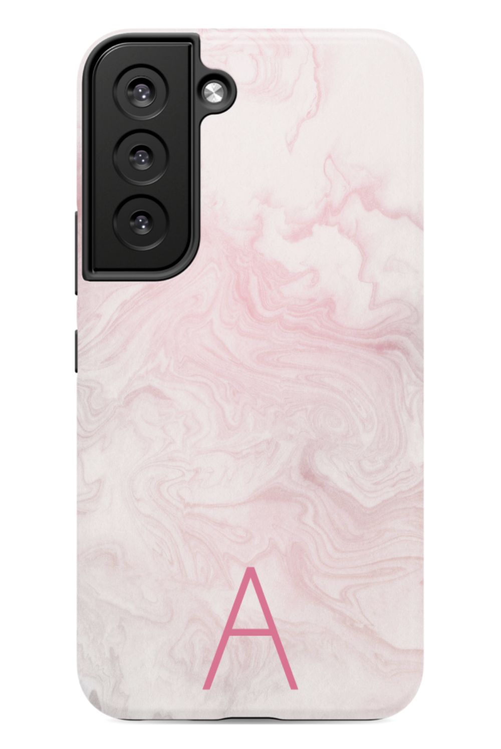 Pink Waves Monogram Phone Case