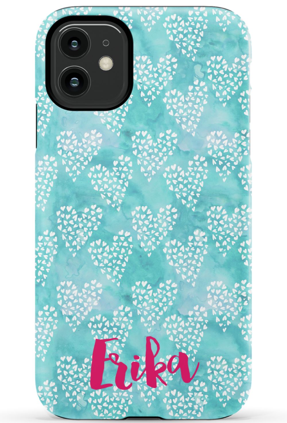Personalized Hearts Phone Case
