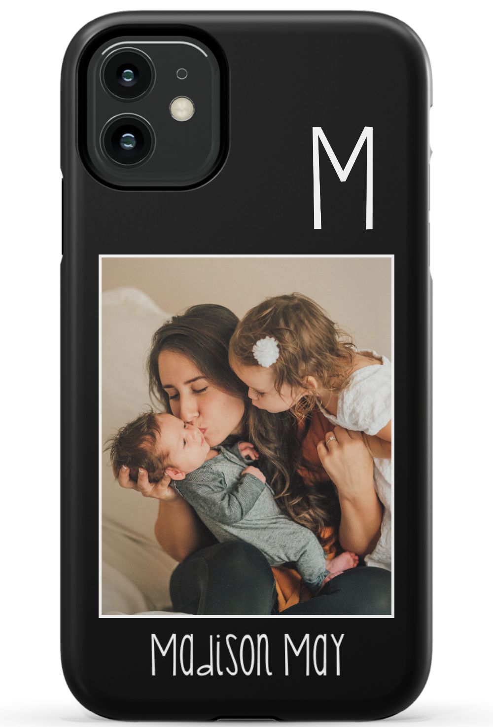 Personalized Photo with Initial Phone Case