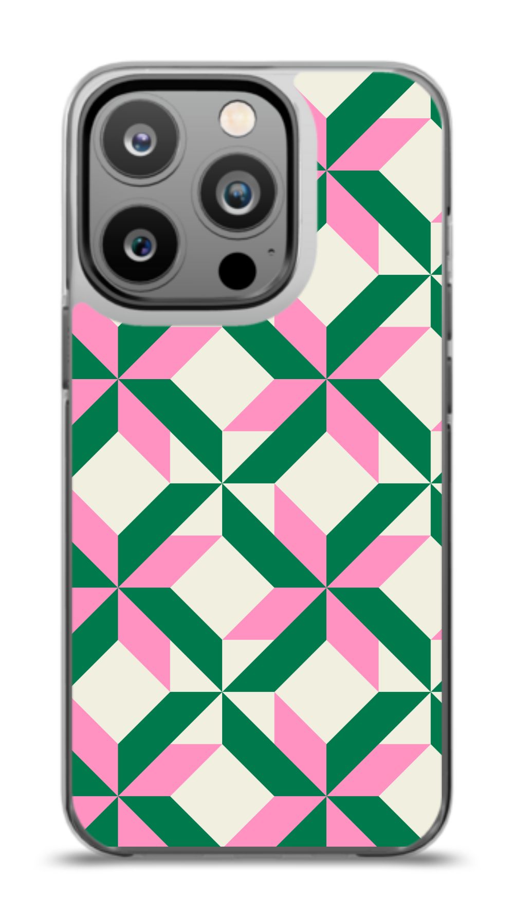Geometric Blossom Phone Case