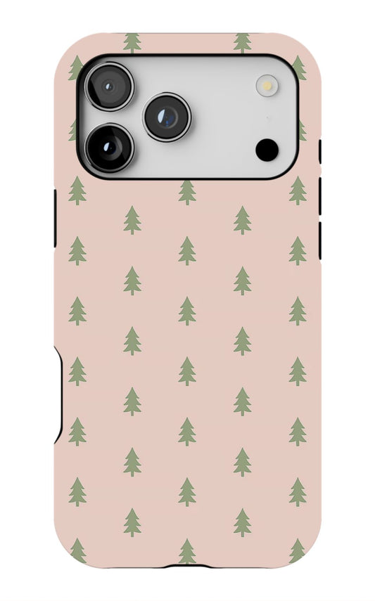 Chic Pine Tree Design Phone Case