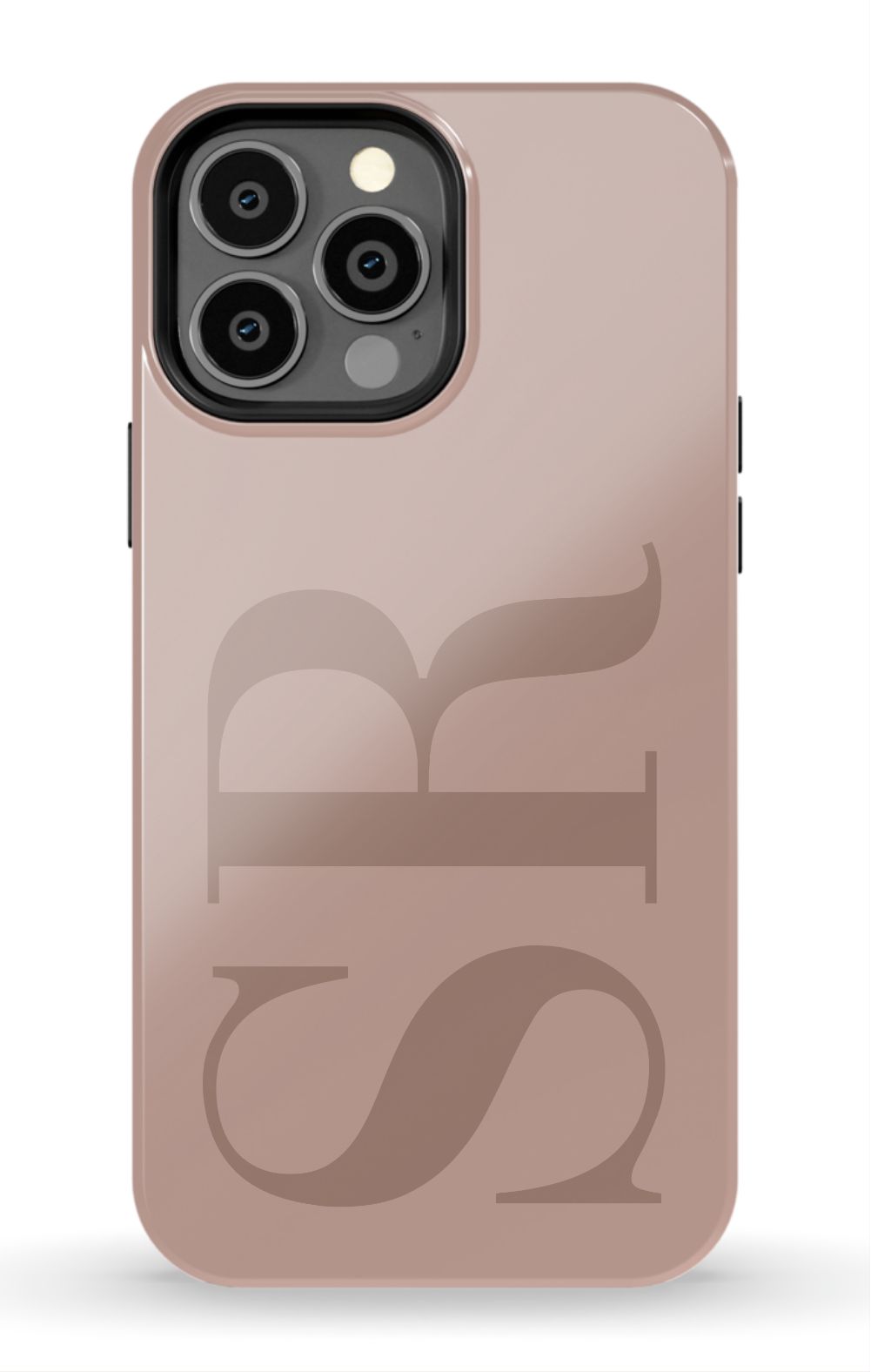 Custom Initials Personalized Nude Phone Case