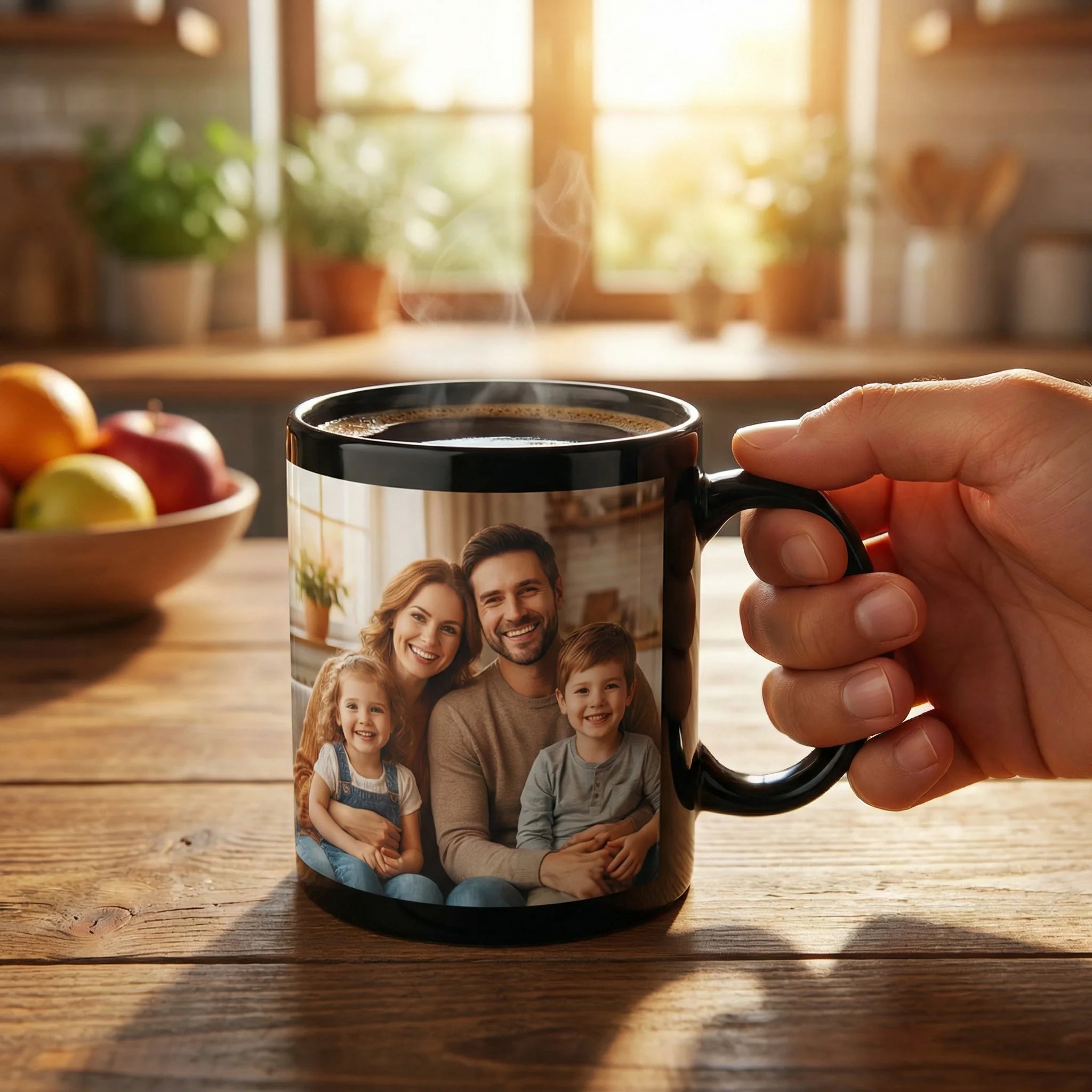 Hero Product Mugs Black Ceramic - Custom Envy