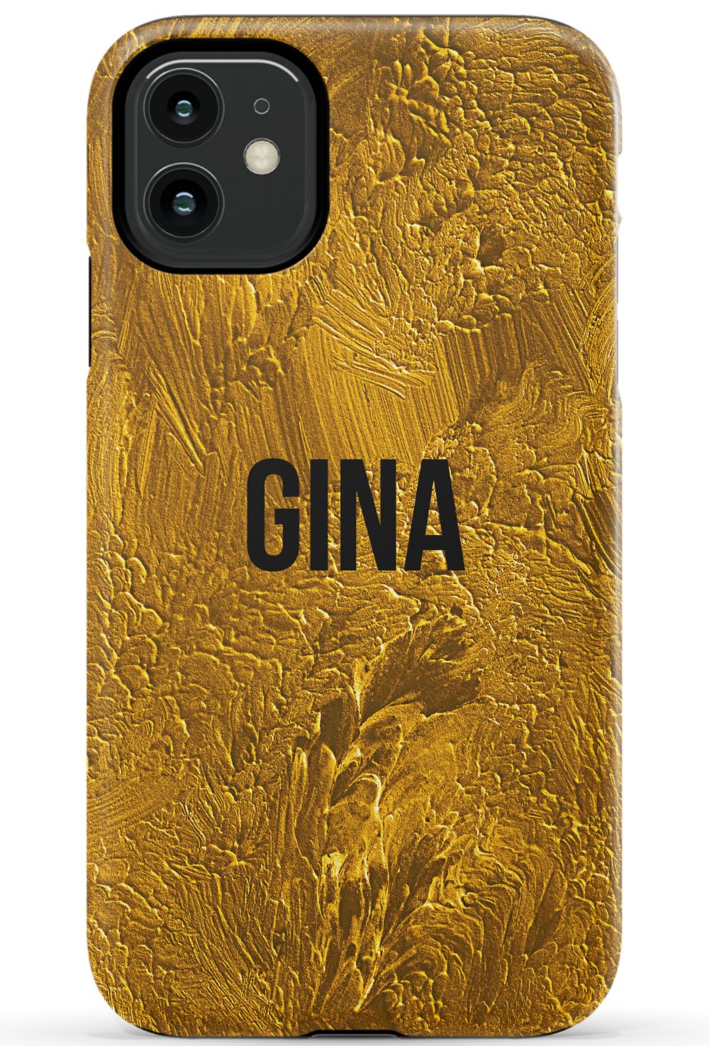 Personalized Gold Foil Phone Case