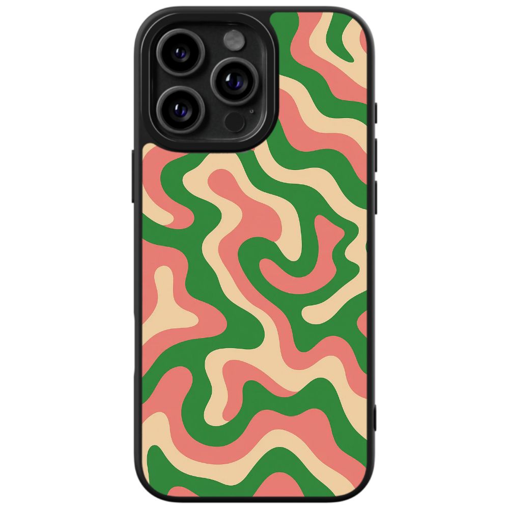 Vibrant Wave Pattern Phone Case