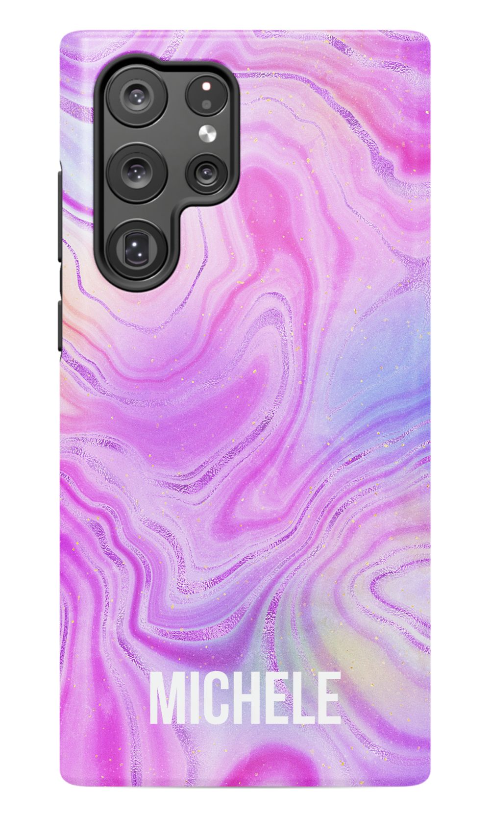 Personalized Pink Neon Emerald Phone Case