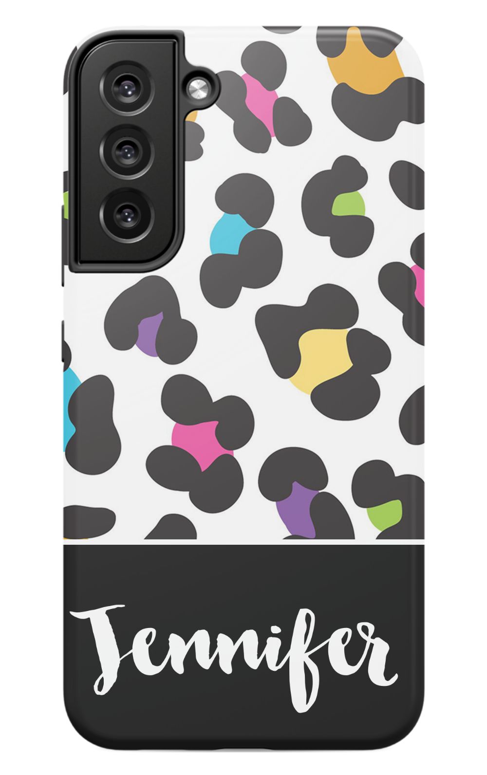 Personalized Colorful Leopard Phone Case