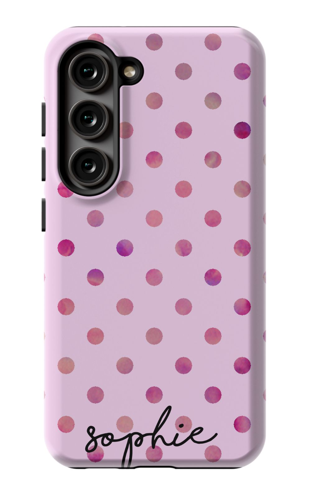 Personalized Colorful Polka Phone Case