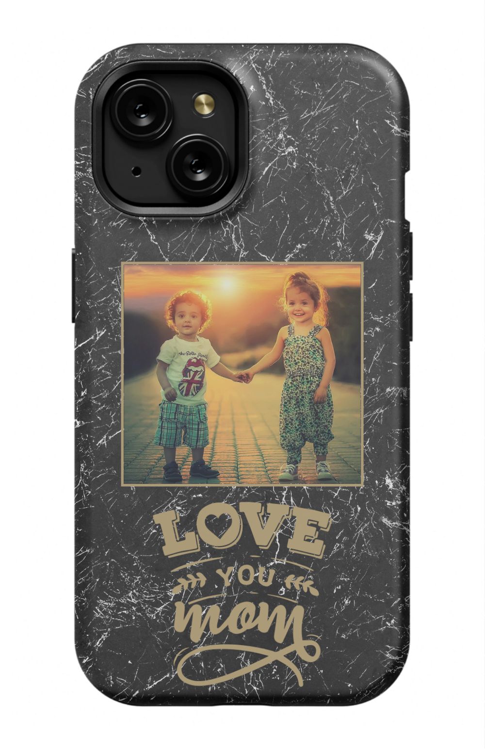 Love You Mom Photo Phone Case