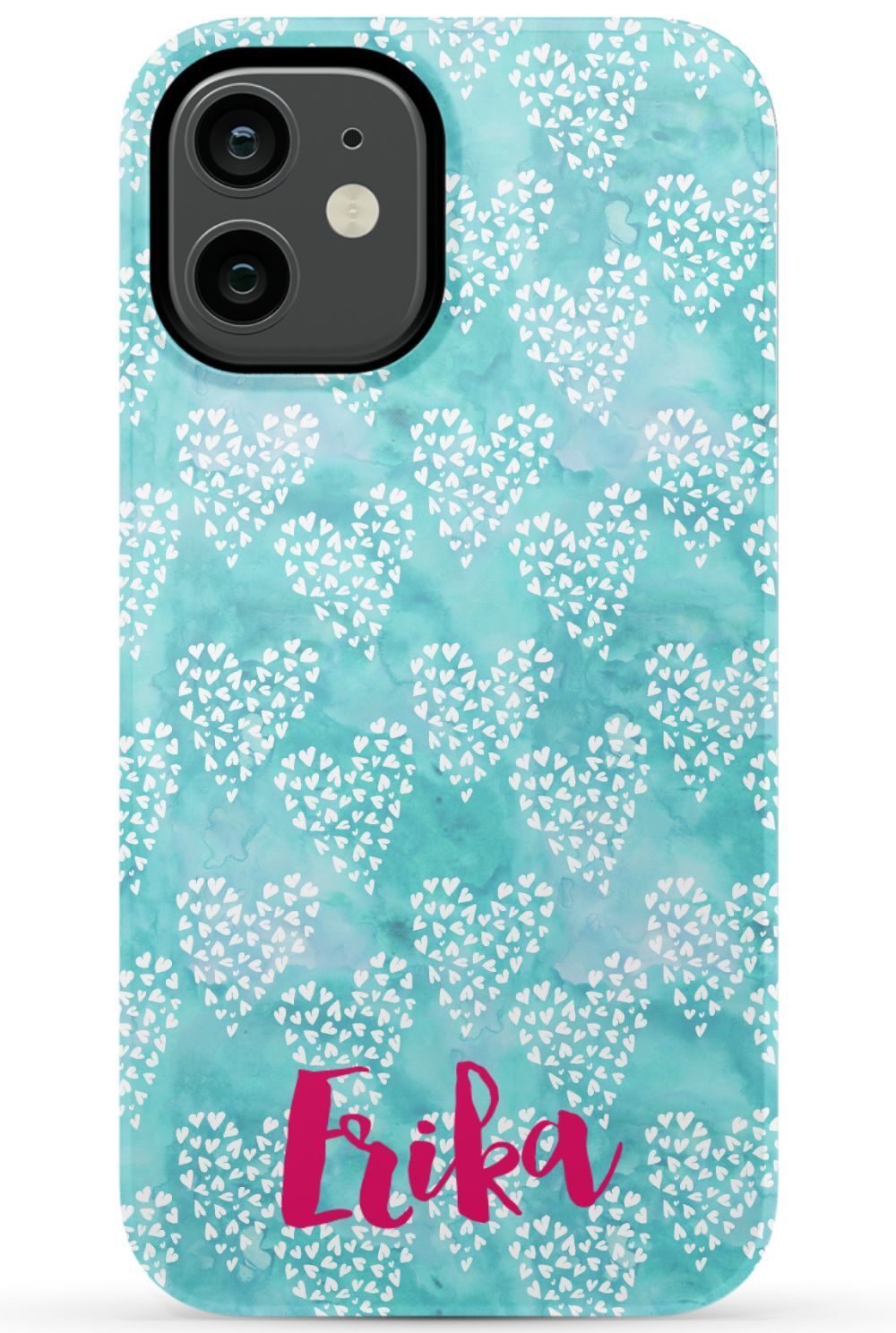 Personalized Hearts Phone Case